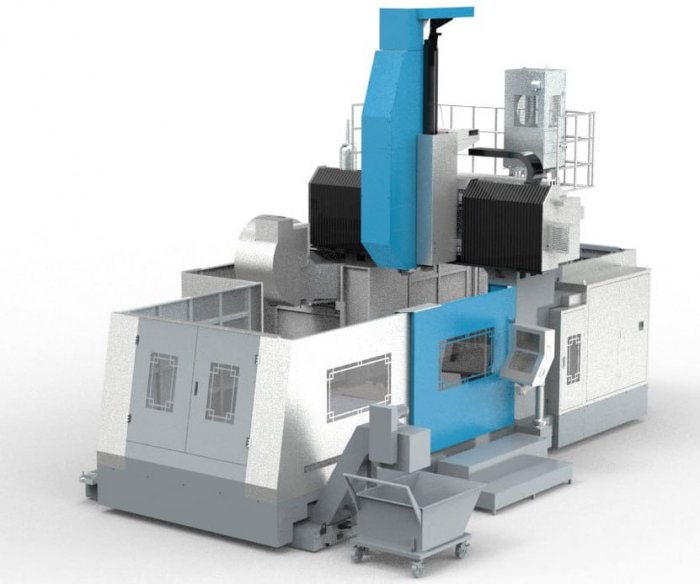 Портально-фрезерный обрабатывающий центр DZ1810
