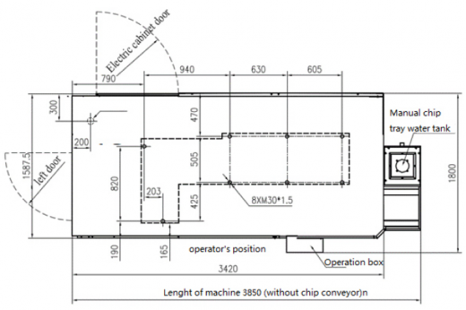 Токарно-фрезерный обрабатывающий центр CY-K55mY/1050 изображение
