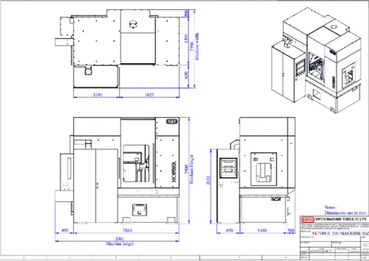 Зубофрезерный вертикальный станок с ЧПУ Hobber 500 изображение