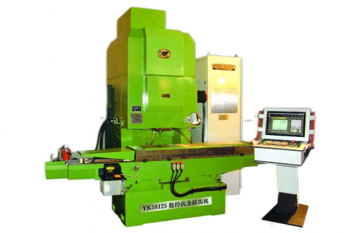 Горизонтальный зубодолбежный станок с ЧПУ YK58125 изображение